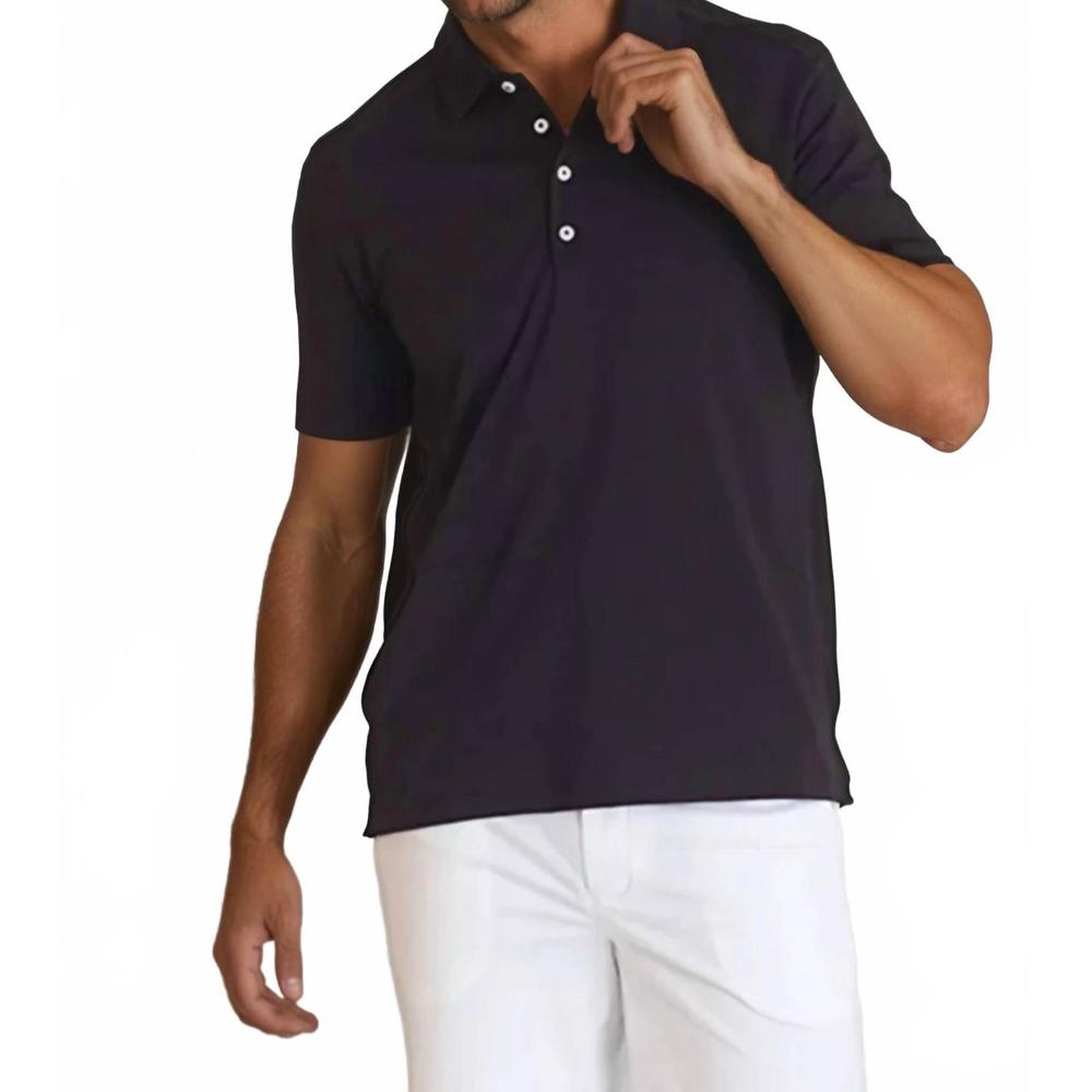 NEW BUKI coolest polo tech shirt in black